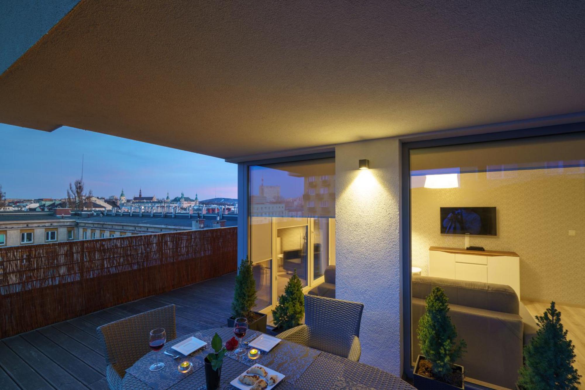 Apartament Z Tarasem Kielce Buitenkant foto