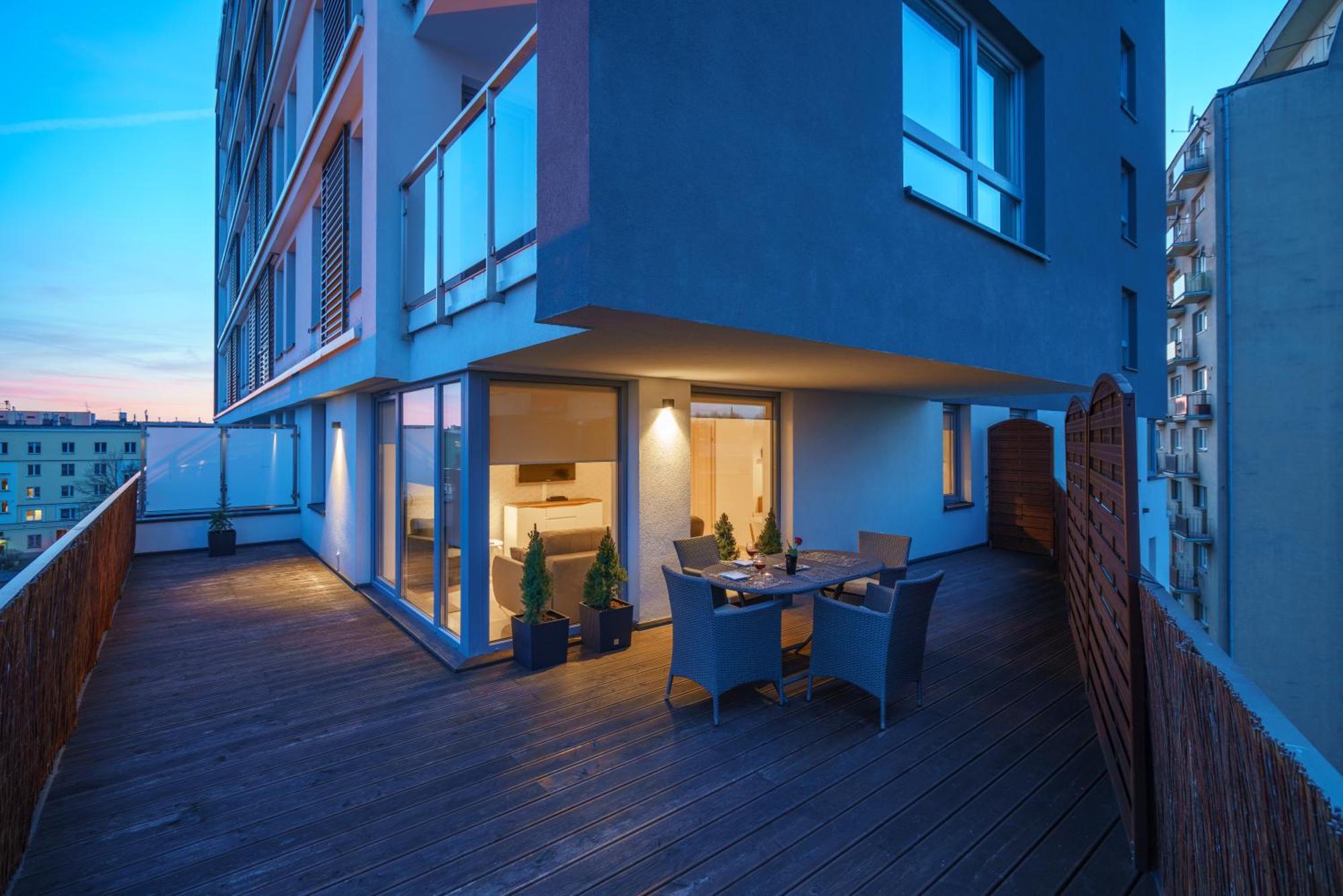 Apartament Z Tarasem Kielce Buitenkant foto