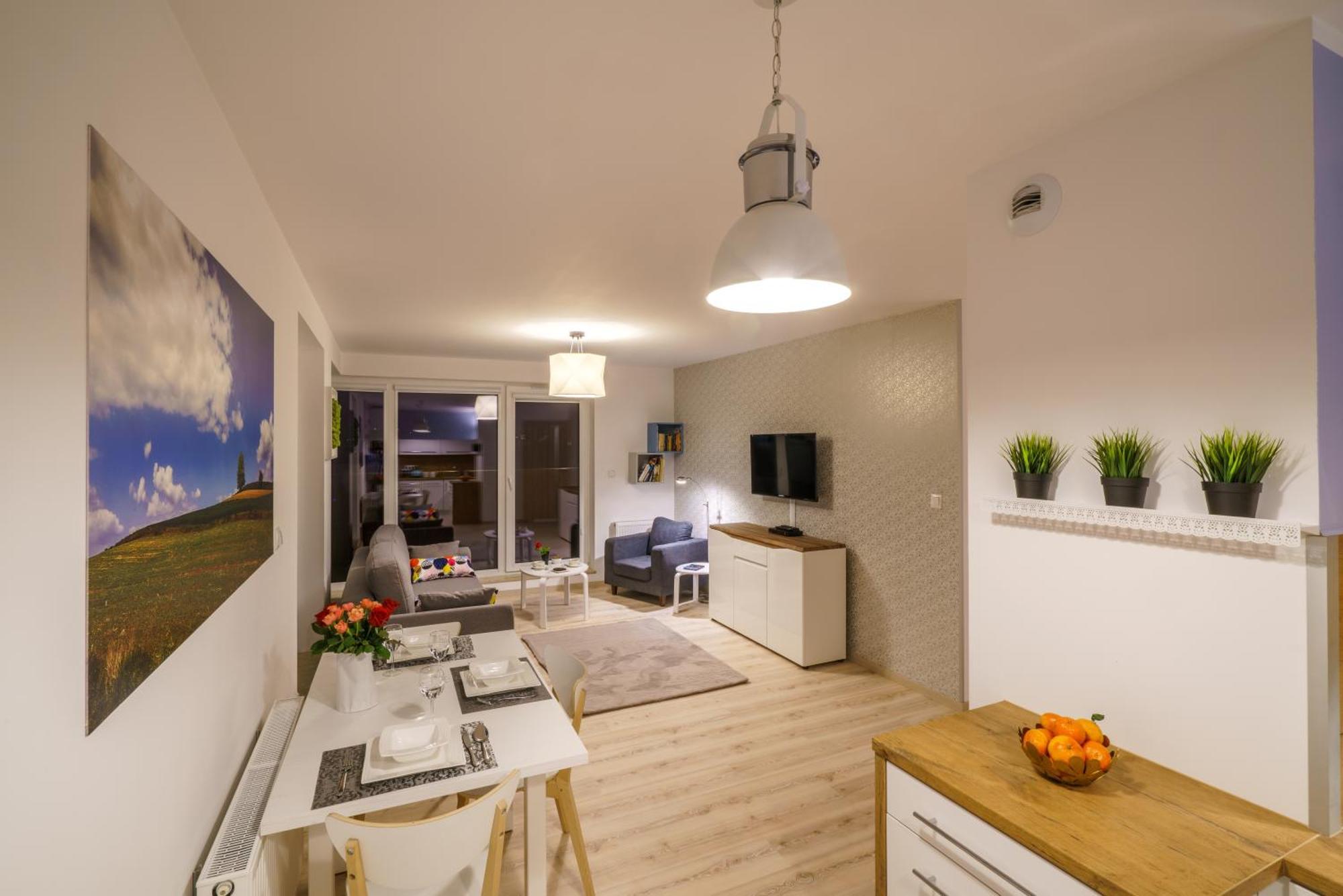 Apartament Z Tarasem Kielce Buitenkant foto