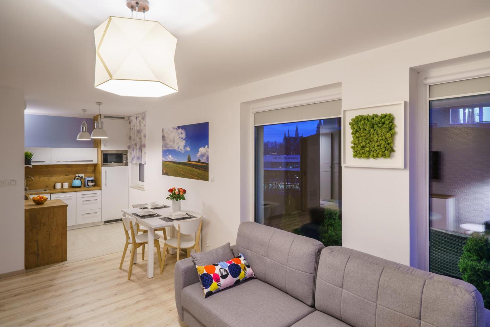Apartament Z Tarasem Kielce Buitenkant foto